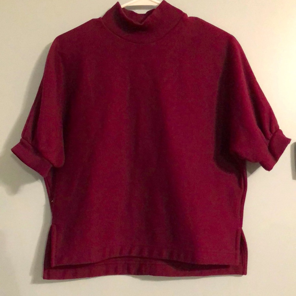 Banana republic mock neck sweatshirt, size XS